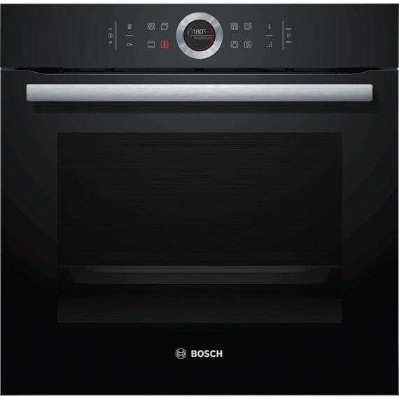 Встраиваемый электрический духовой шкаф Bosch Serie 8 HBG655BB1 - фото 