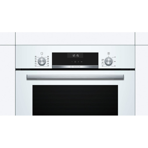 Встраиваемый электрический духовой шкаф Bosch Serie 6 HBJ558YW0Q, цвет белый - фото 2