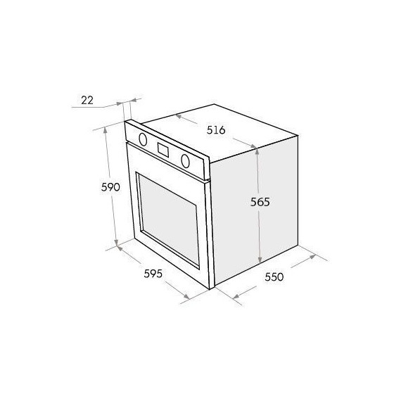 Электрический духовой шкаф Maunfeld AEOC.575W - фото 13