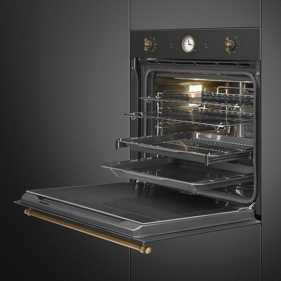 Электрический духовой шкаф Smeg Coloniale SFP805AO - фото 5