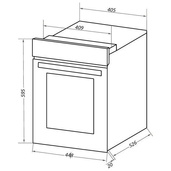 Электрический духовой шкаф Maunfeld EOEC516BG - фото 15