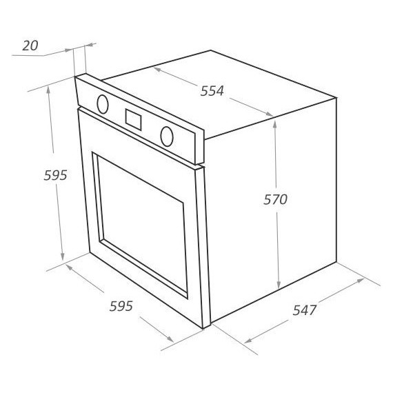 Электрический духовой шкаф Maunfeld EOEM.769S1 - фото 20