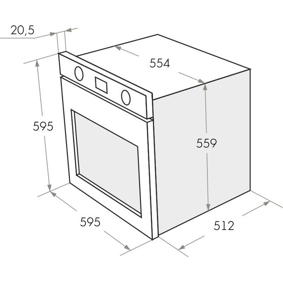 Электрический духовой шкаф Maunfeld EOEH.5811B - фото 13