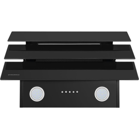 Вытяжка Maunfeld Cascada Push 50, чёрный - фото 2