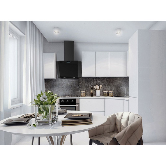 Вытяжка Maunfeld Gloria 60, чёрный (чёрное стекло) - фото 3