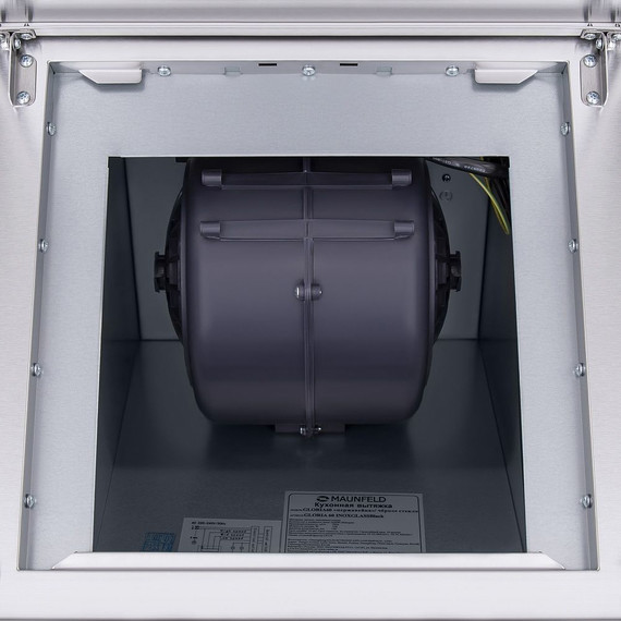 Вытяжка Maunfeld Gloria 60, нержавеющая сталь (чёрное стекло) - фото 11