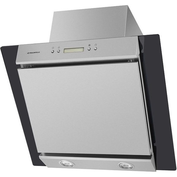 Вытяжка Maunfeld Gloria 60, нержавеющая сталь (чёрное стекло) - фото 3