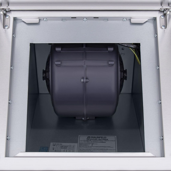 Вытяжка Maunfeld Gloria 90, нержавеющая сталь (чёрное стекло) - фото 11