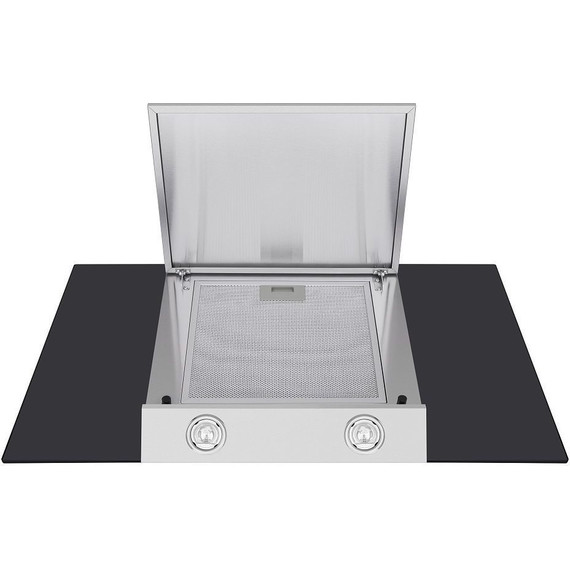 Вытяжка Maunfeld Gloria 90, нержавеющая сталь (чёрное стекло) - фото 5