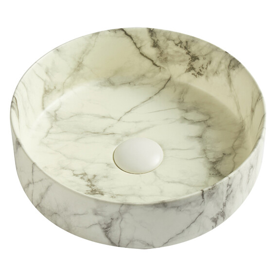 Раковина-чаша Azario 35 см AZ-3134, мраморный - фото 
