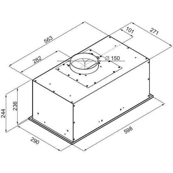 Вытяжка Maunfeld Crosby Power 60, нержавеющая сталь - фото 14