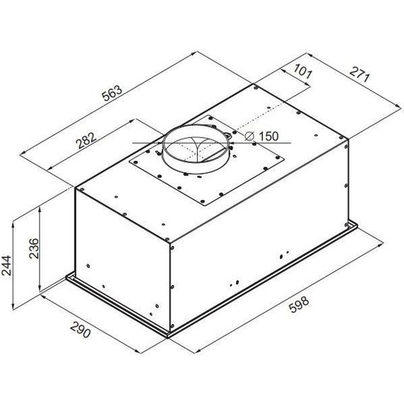 Вытяжка Maunfeld Crosby Power 60, белый - фото 2