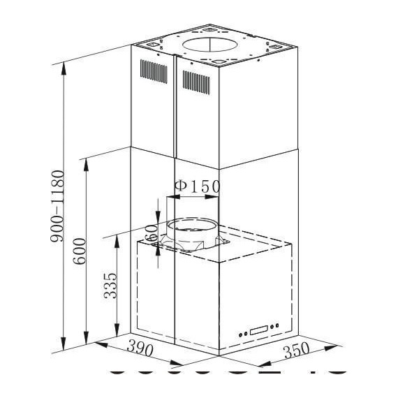 Вытяжка Maunfeld Bath Light Isla 35 - фото 2