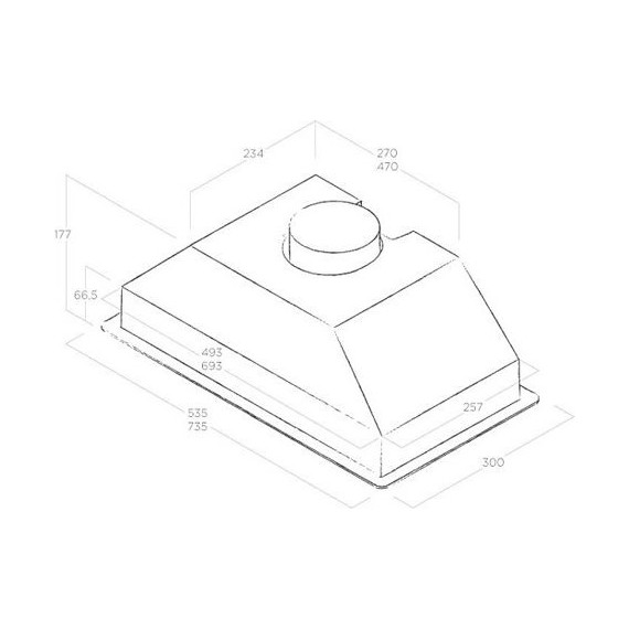 Вытяжка Jet Air Viera GR/A/72 - фото 2