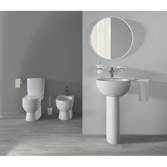 Биде напольное Sanita Luxe Art/Best BD.FS/Art/C/WHT.G/S1 - фото 5