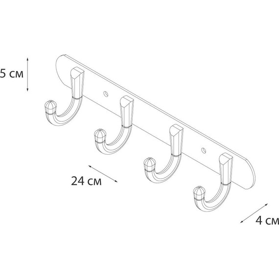 Набор крючков Fixsen Equipment FX-1714 - фото, картинка 3 Набор крючков Fixsen Equipment FX-1714 - фото 3