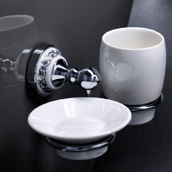 Мыльница+стакан Fixsen Bogema FX-78506+08 - фото 2