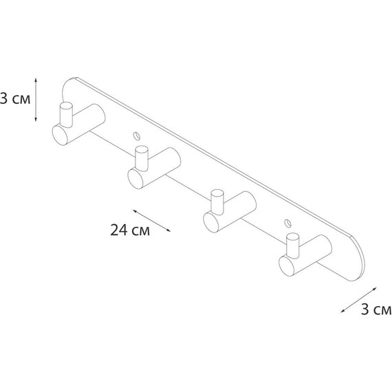 Набор крючков Fixsen Hotel FX-31005-4 - фото 4