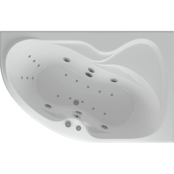 Ванна гидромассажная Aquatek Вега 170x105 см R - фото 4