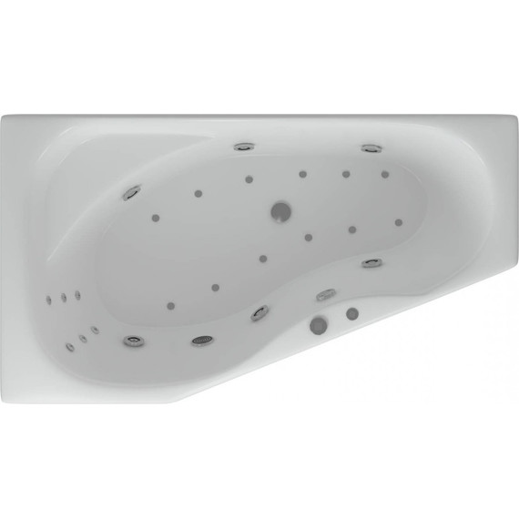 Ванна гидромассажная Aquatek Медея 170x95 см L - фото 2