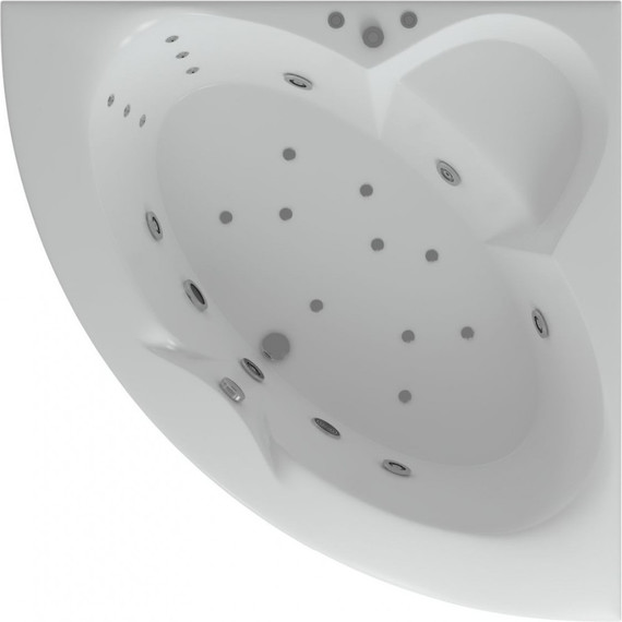 Ванна гидромассажная Aquatek Поларис 138x138 см - фото 2