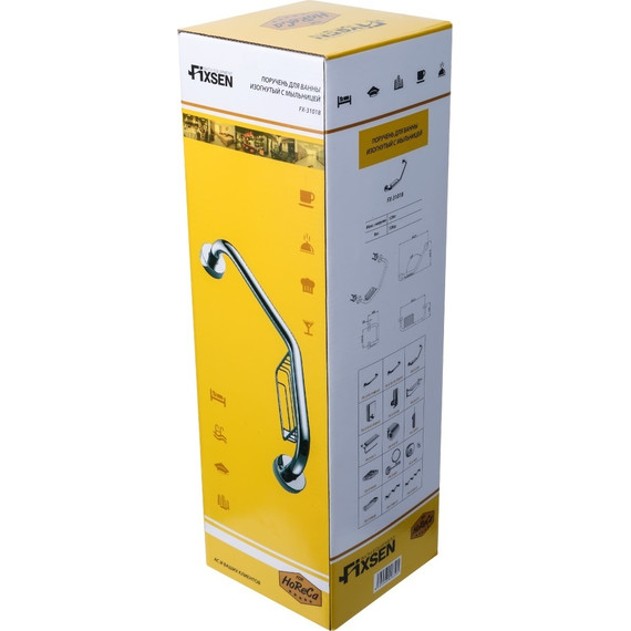 Поручень с мыльницей Fixsen Hotel FX-31018 - фото 3