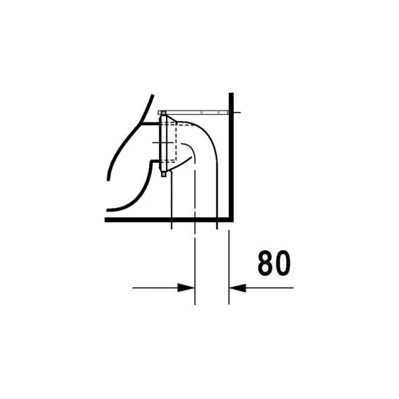 Унитаз приставной Duravit Starck 3 0124090000 - фото 6