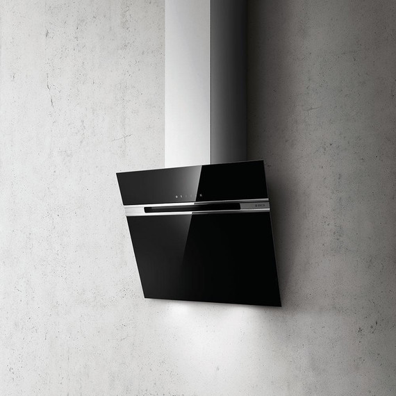Вытяжка ELICA STRIPE BL/A/60/LX (чёрное стекло) - фото 