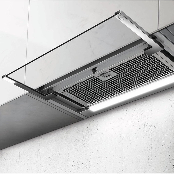 Вытяжка ELICA GLASS OUT IX/A/60 (прозрачное стекло) - фото 2