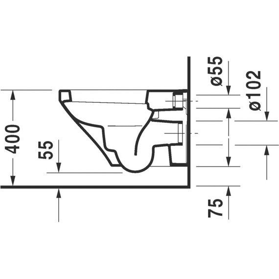 Унитаз подвесной Duravit Durastyle 2536090000 - фото 6