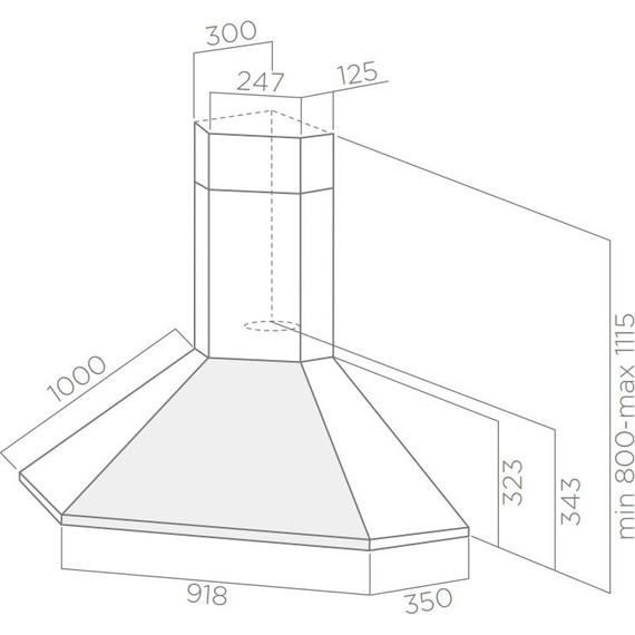 Вытяжка Elica Acuta IX/F/100 - фото 3