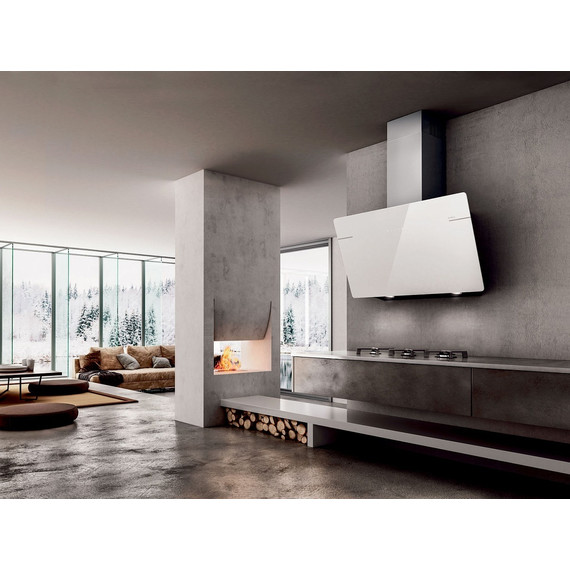 Вытяжка Elica L'essenza WH/A/90 (белое стекло) - фото 2