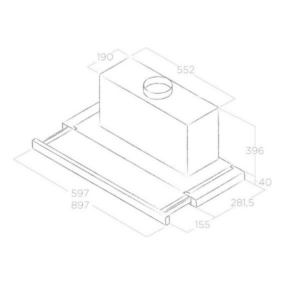 Вытяжка Elica Elite 35 GRIX/A/90 - фото 2