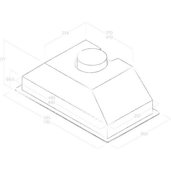 Вытяжка Elica Era S IX/A/72 - фото 3
