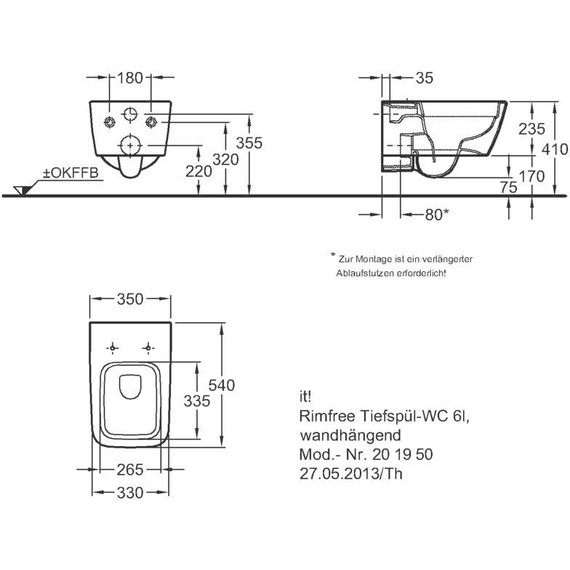 Унитаз подвесной Geberit (Keramag) Icon Square Rimfree 201950000 - фото 10