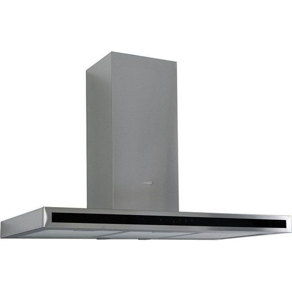 Вытяжка Fabiano Linea 90 Inox Silence+ (чёрное стекло) - фото 