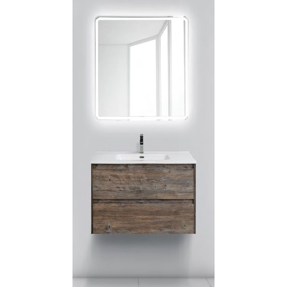 Тумба подвесная с раковиной BelBagno KRAFT 39-500/390-2C-SO-PP 50 см, Pino Pasadena - фото 2