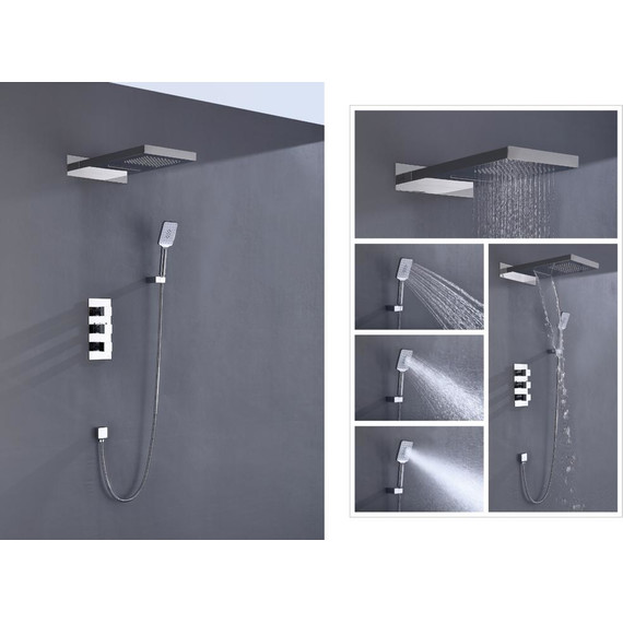 Душевая система для душа с термостатом Timo Petruma SX-5039/00SM - фото 3