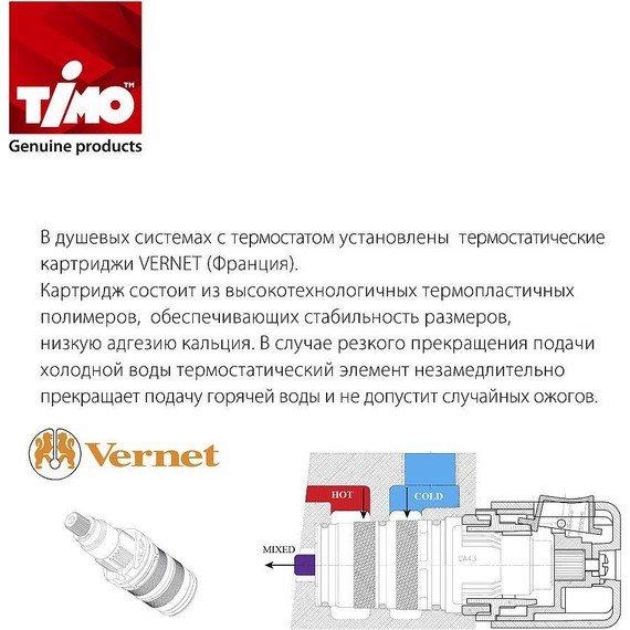 Душевая система для душа с термостатом Timo Petruma SX-5039/00SM - фото 7