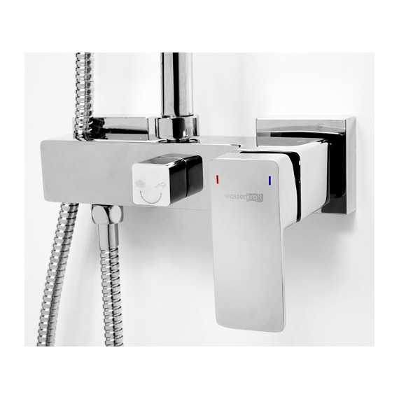 Душевая стойка WasserKraft A17702 - фото, картинка 6 Душевая стойка WasserKraft A17702 - фото 6