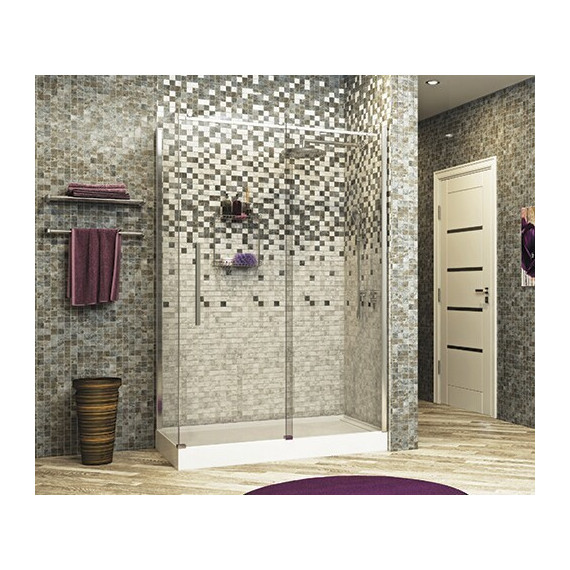 Душевое ограждение WasserKraft Dinkel 120х80 см 58R06, хром/прозрачное - фото 4