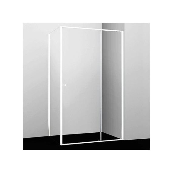 Душевое ограждение WasserKraft Rhin 120х100 см 44S10, белый/прозрачное - фото 