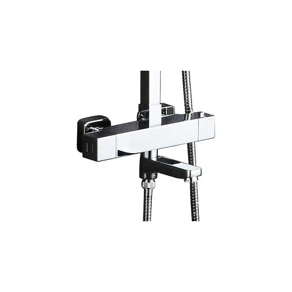 Душевая стойка с термостатом Timo Tetra-Thermo SX-0169/00 - фото, картинка 2 Душевая стойка с термостатом Timo Tetra-Thermo SX-0169/00 - фото 2