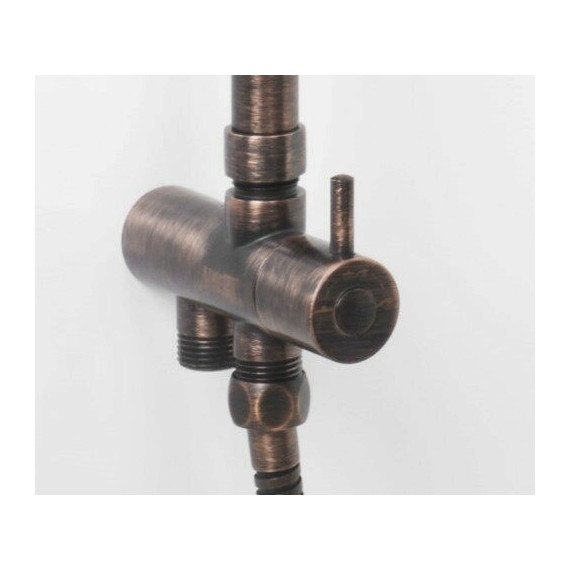 Душевая стойка WasserKraft Isar A041, темная бронза - фото 5