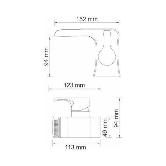 Смеситель для раковины WasserKraft Berkel 4869 - фото 8