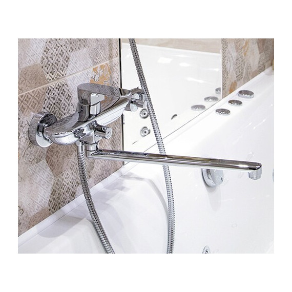 Смеситель для ванны WasserKraft Dinkel 5802L - фото 5