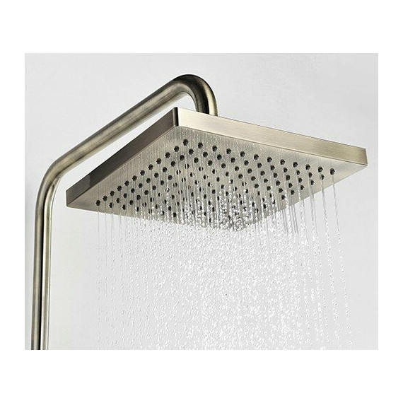 Душевая стойка WasserKraft Exter A040, светлая бронза - фото 5