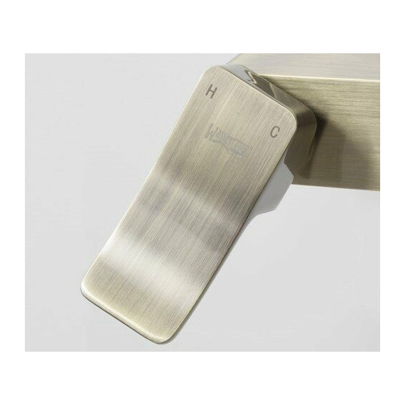 Смеситель для ванны WasserKraft Exter 1601, светлая бронза - фото 6