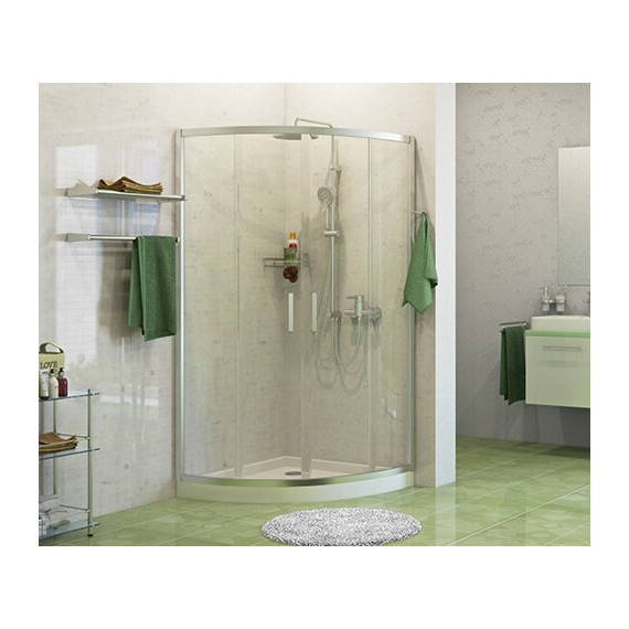 Душевое ограждение WasserKraft Main 100х100 см 41S23, хром/прозрачное - фото 4