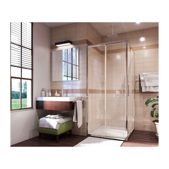 Душевое ограждение WasserKraft Main 100х100 см 41S19, хром/прозрачное - фото 4